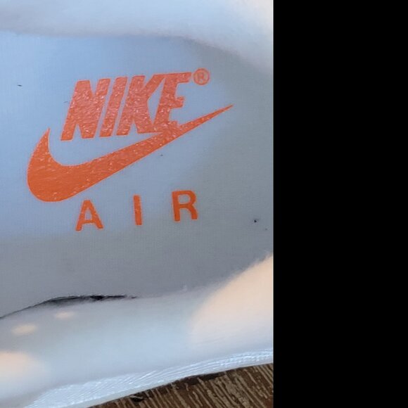 Nike Air Max 1 | Neutral Grey/Safety Orange | Women’s 9 / Men’s 7.5 | New - Picture 8 of 9